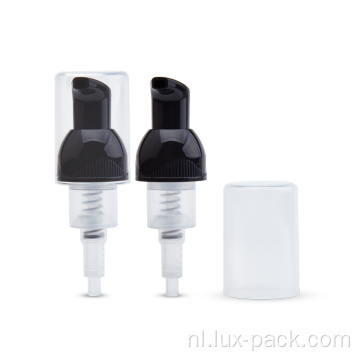 42/410 42 mm 50 ml 100 ml zwarte duwschuimpompspray met siliconenborstel